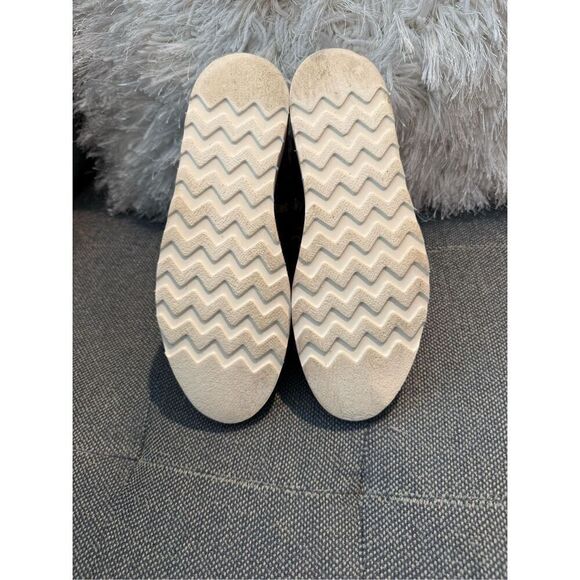 The Office of Angela Scott Mr Harrison maroon metallic suede bootie 37.5/7.5 wit - Picture 7 of 12